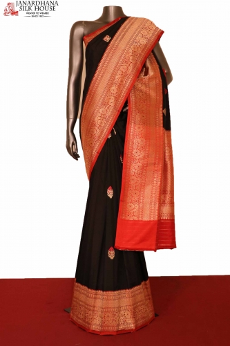 Exclusive Meenakari Banarasi Silk Saree